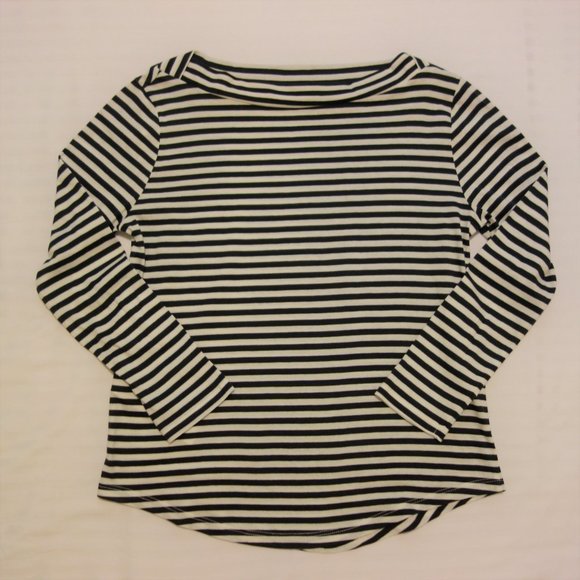 NWOT MANGO Organic Cotton Striped Shirt - Picture 7 of 7